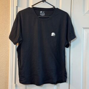 Taco Bell Employee Shirt Uniform Logo Graphic Black T Shirt Fast Food Crew Sz L